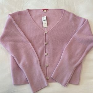NWT JCrew cashmere cardigan size M